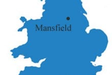 Map of Mansfield